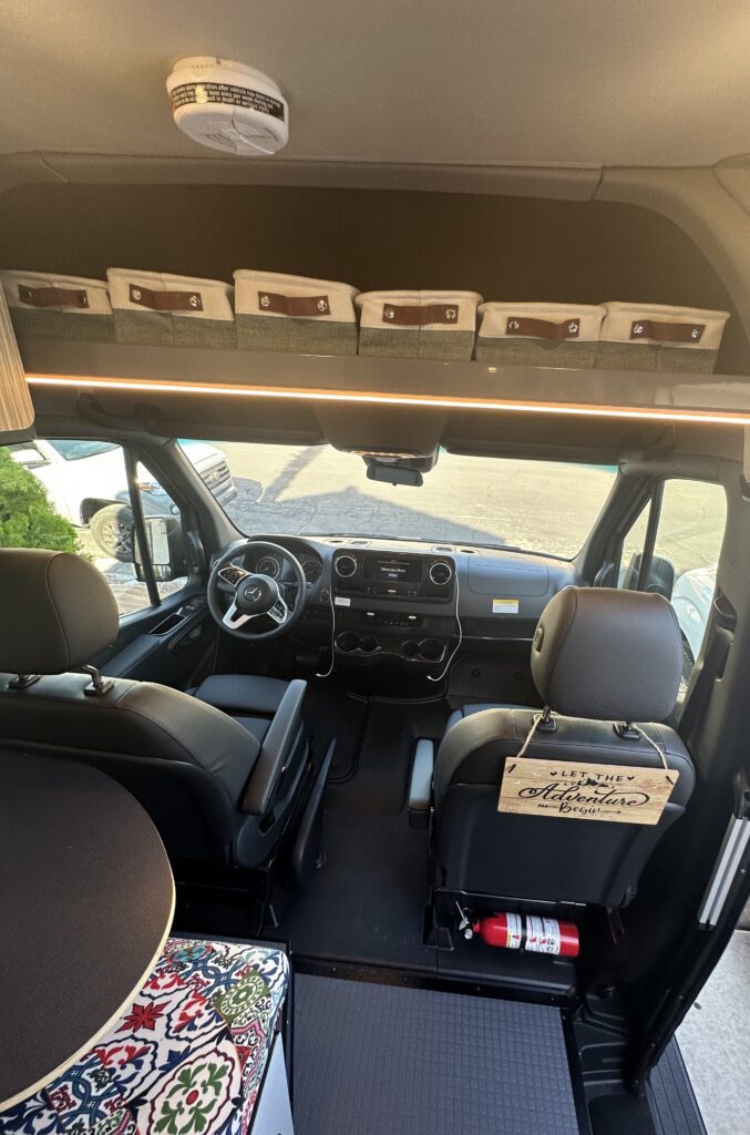 2024 Mercedes Revel Grey Best RV Rental in Las Vegas