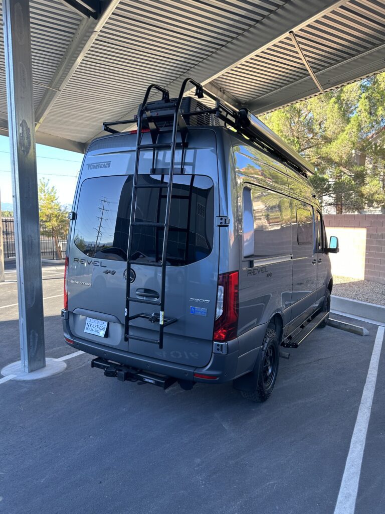 2024 Mercedes Revel Grey Best RV Rental in Las Vegas