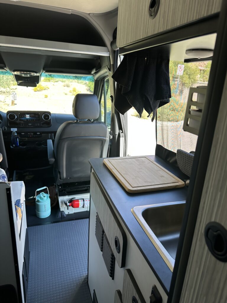 2024 Mercedes Revel Tan 4×4 y Best RV Rental in Las Vegas
