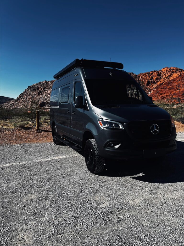 2024 Mercedes Revel Grey Best RV Rental in Las Vegas