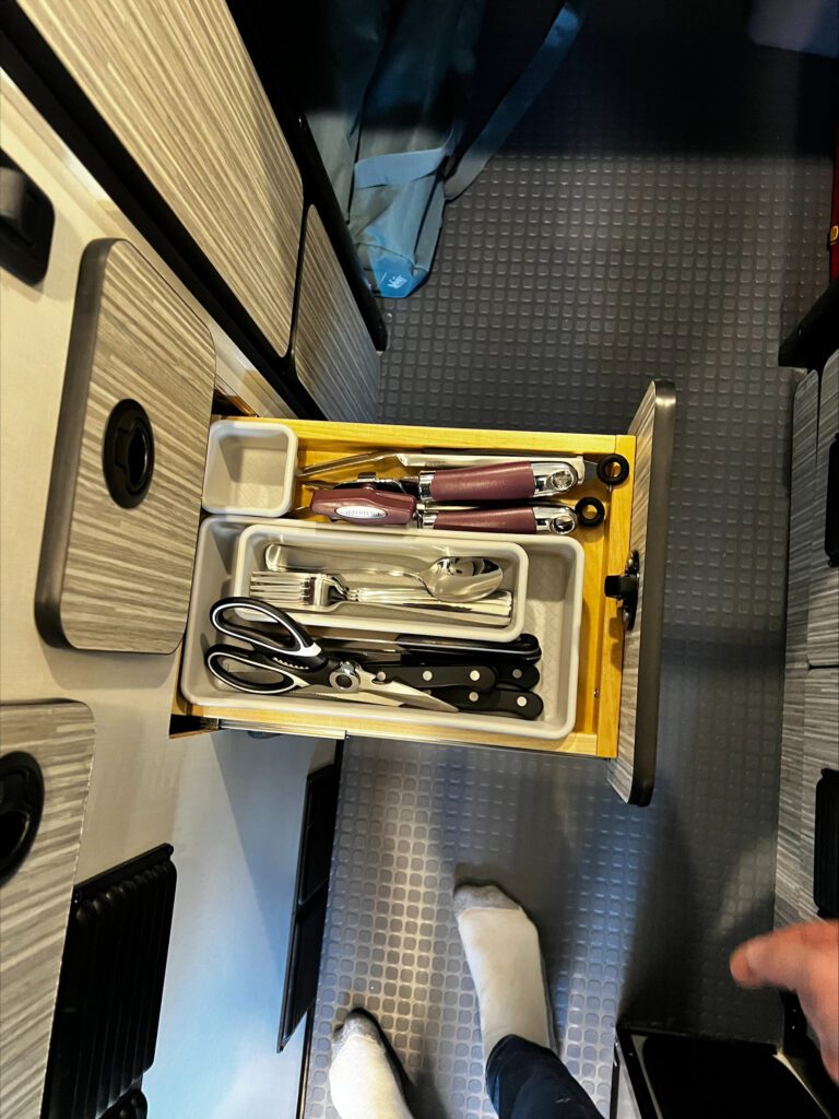 2024 Mercedes Revel Grey Best RV Rental in Las Vegas