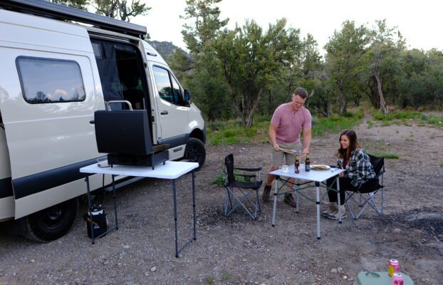 Camping in Lee Canyon