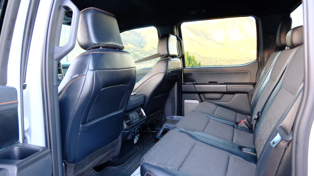 Ford F-150 Tremor interior seating