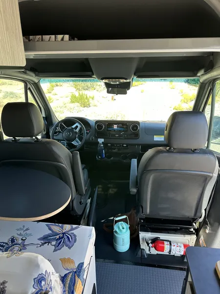 2024 Mercedes-Benz Revel Tan 4x4 cabin